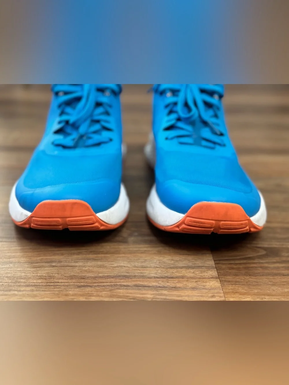 GORUCK Rough Runner Blue Orange Running Shoes Mens 10.5 W 12.5 Trail Training - Picture 7 of 11
